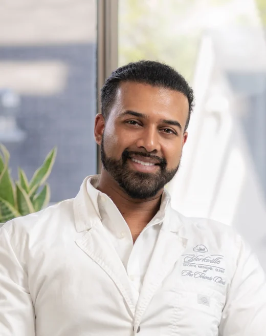 Dr. Thanu Jey at Yorkville Sports Medicine